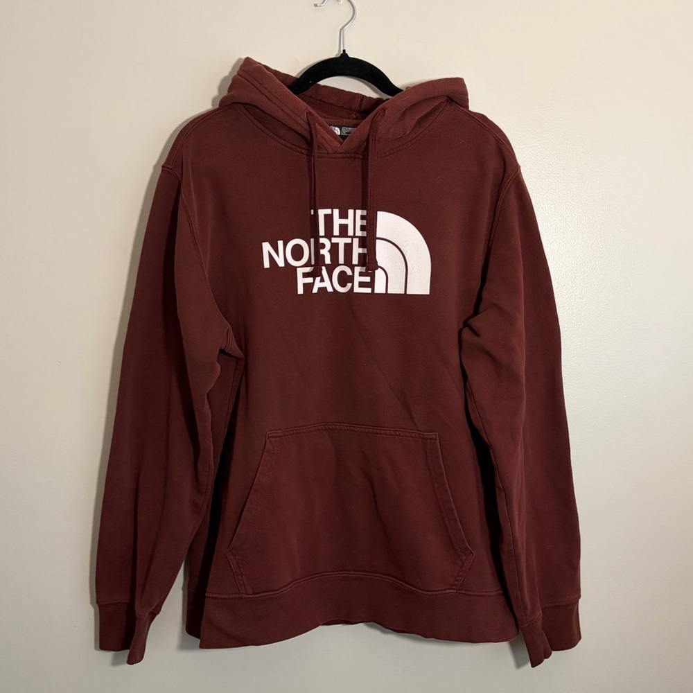The North Face Brown/maroon Hoodie
